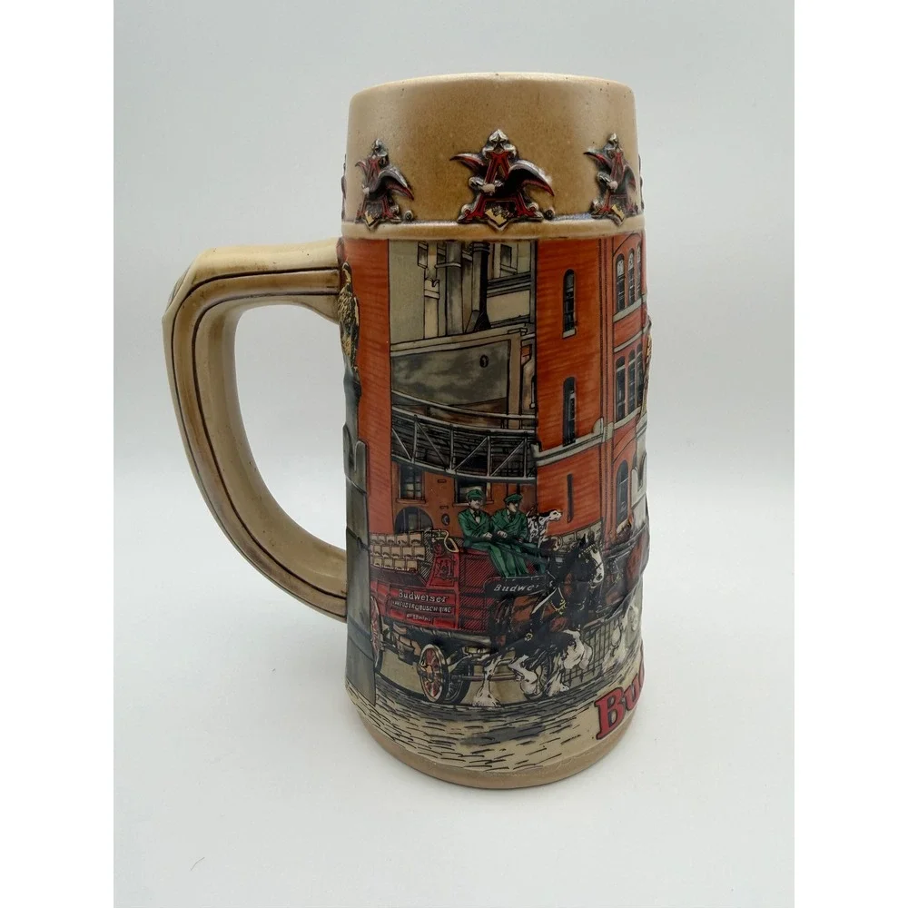 Budweiser St Louis Brew House Stein National Historic Landmark Series Ceramarte